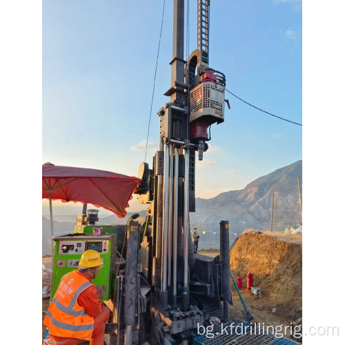 Висока ефективност 960 Диамантена сондажна сондажна платформа за минни операции